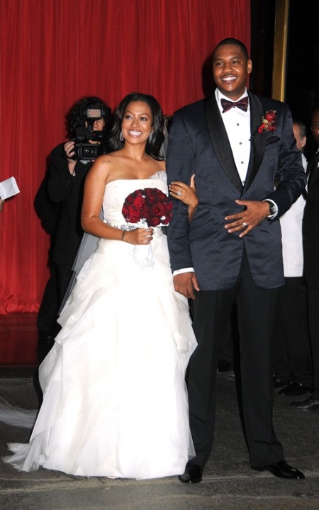 Congratulations: Carmelo Anthony & Lala Vazquez Get Married In New York!