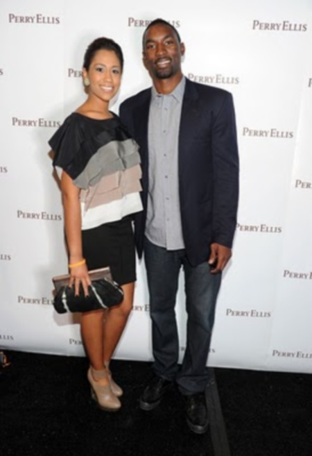 NBA Baller Ben Gordon & His “Lady Friend” Spotted Out At The Perry Ellis Spring 2011 Fashion Show.