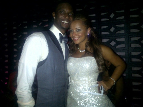 Congratulations: Chris Bosh Marries Wife Adrienne Williams-Bosh For The Second Time.