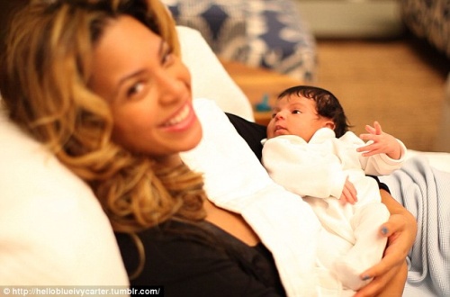 Meet Blue Ivy Carter, Baby Daughter Of Beyonce And Jay-Z. [Photos]