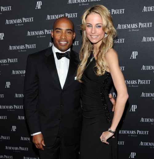Tiki Barber And Fiancee Traci Lynn Johnson Spotted At The “Royal Oak 40 Years” Party!