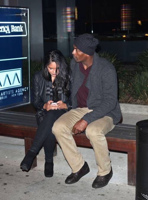 Ron Artest And Girlfriend ‘Shin Shin’ Spotted At BOA Steakhouse In Hollywood! (Photos)