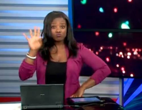 Get It Girl: News Anchor Caught On Camera Dancing During Commercial Break (VIDEO)