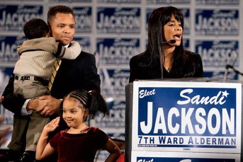 Jesse Jackson Jr.’s Wife Sandi Jackson Announces She’s Leaving Chicago City Council!