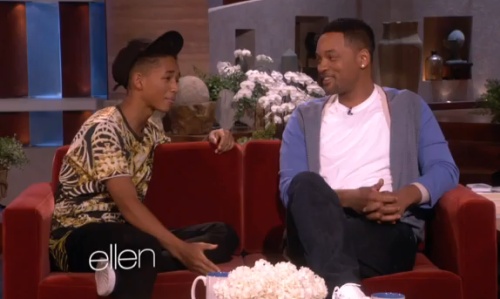 Will Smith & Son Jaden Visit The ‘Ellen Show!’