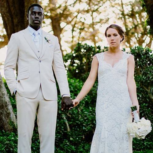 NBA Star Jrue Holiday Marries Long Time Girlfriend Lauren Cheney. [Photos]
