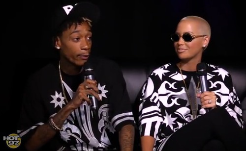 Amber Rose Shows Off Her Ring And Talks Wedding With Husband Wiz Khalifa! [Video]