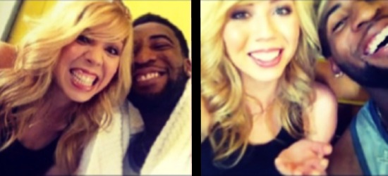 NBA Baller Andre Drummond Finally Meets His ‘Woman Crush’ Jennette McCurdy After Flirting With Her For Months On Instagram. (Photos)