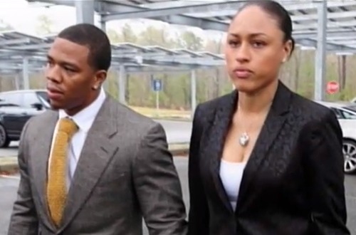 Ray Rice Cut by The Baltimore Ravens After Video Surfaces Of Him Punching His Wife On Elevator! [Video]