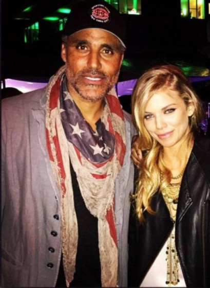 Rick Fox And AnnaLynne McCord Spotted Out Together At  Pre-Super Bowl Event! (Details)