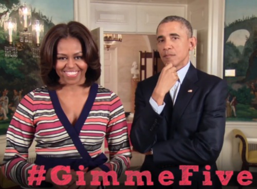 First Lady Michelle Obama Wants You To #GimmeFive For Let’s Move’s 5th Anniversary!
