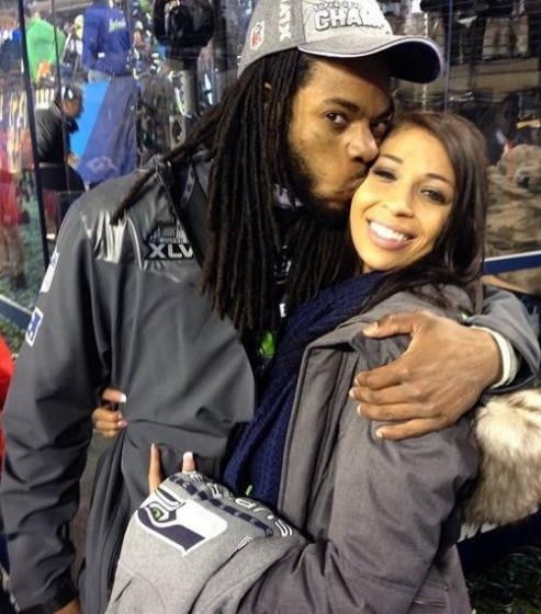 Congratulations: Richard Sherman’s Girlfriend Ashley Moss Gives Birth To The Couple’s First Child! (Details)