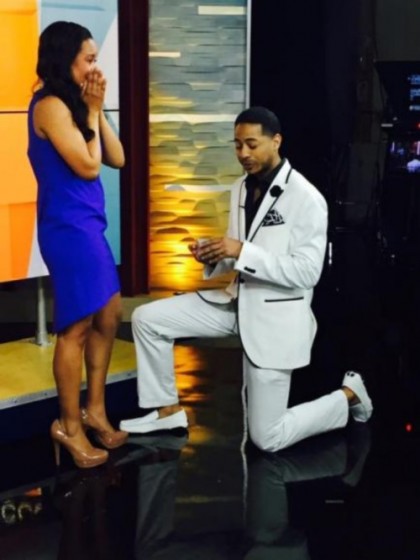 Surprise Proposal: News Reporter Shocked By Her Boyfriend’s Live On-Air Proposal. (Video)