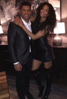 Russell Wilson Defends Girlfriend Ciara Over National Anthem Dress Backlash! (Video)