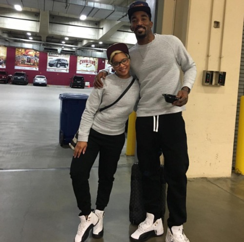 Watch: NBA Star JR Smith & Wife Jewell Do A Gender Reveal Of Their New Baby In Front Of Teammates (Video)