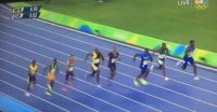 Incredible: Usain Bolt Runs Down Justin Gatlin To Win Gold In The Men’s 100m In Rio 2016! (Video)
