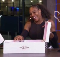 Michael Jordan Surprises Serena Williams With Some Custom Jordans For Her 23rd Grand Slam Win! (Video)