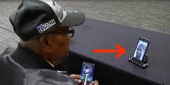 NFL Star Cam Jordan Gifts Super Bowl Tickets To 108-Year-Old World War II Veteran (Video)