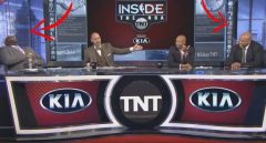 LOL: Shaq And Charles Barkley Hilariously ‘Lose It’ Over NBA Star Chris Paul & Los Angeles Clippers Locker Room Fight! (Video)