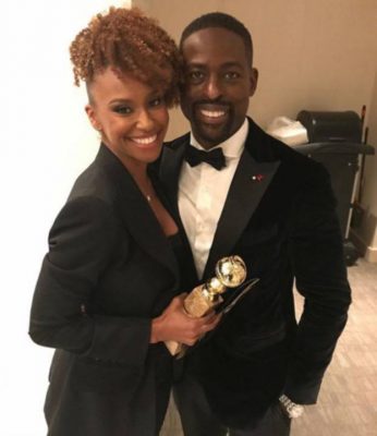 Actor Sterling K. Brown Thanks His Wife Ryan Michelle Bathe After Historic Golden Globes Win (Video)