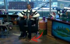 Deion Sanders Shows Off The Damage Playing Football Did To His Toe! (Video)