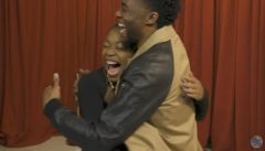 Watch: Chadwick Boseman Surprises Black Panther Fans While They Were Filming A Special Video Message Thanking Him! (Video)