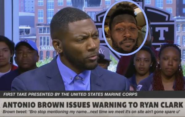 ESPN's Ryan Clark Responds To Antonio Brown's Invitation To Fight: "I Can't Wait, Let's Catch That Fade And Move On! (Video)