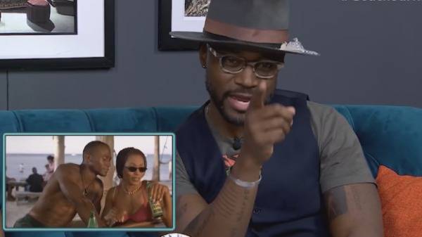Taye Diggs Recounts A Joke Angela Bassett Played On Him Prior To Their Kissing Scene In "How Stella Got Her Groove Back." (Video)